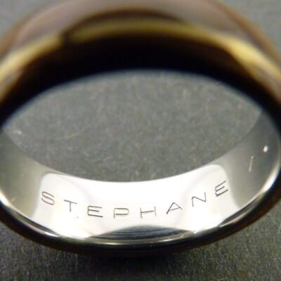 Gravure Interieure Alliances Base Metallique