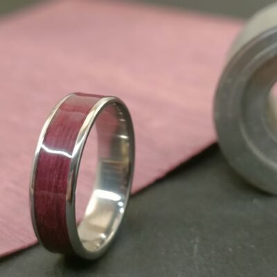 CANOPÉE Titane et amarante